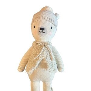 Regular 20" Cuddle + Kind Handmade Stella Polar Bear Stuffed Animal Plush Toy